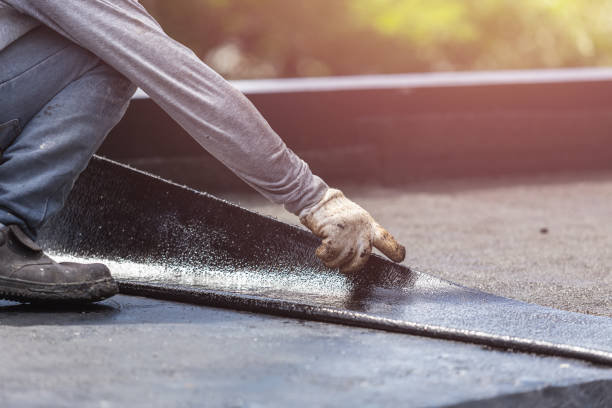 Professional Crawl Space Encapsulation technician working in Pleasant Lake, IN